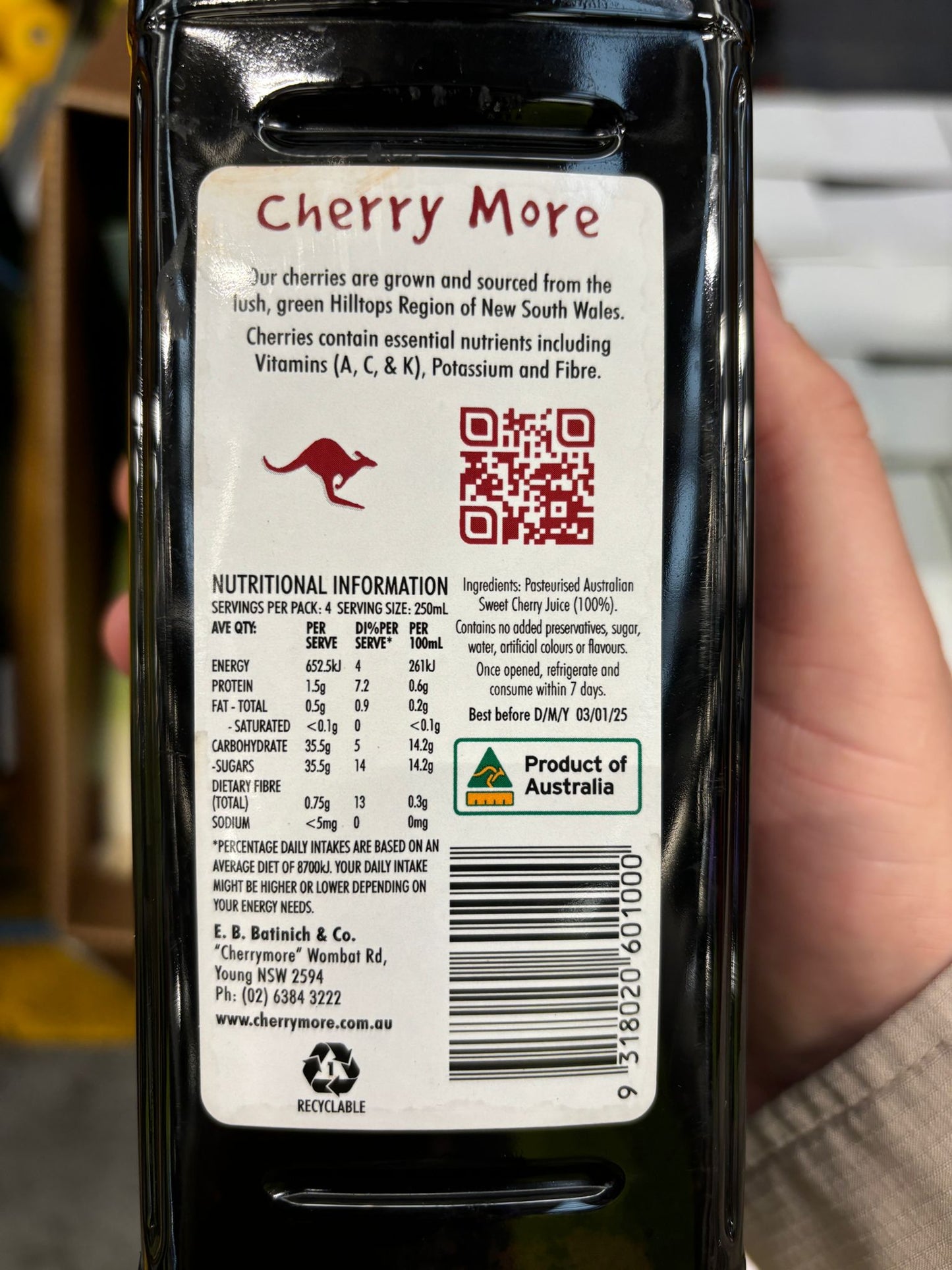 Juice - Cherry More 1L