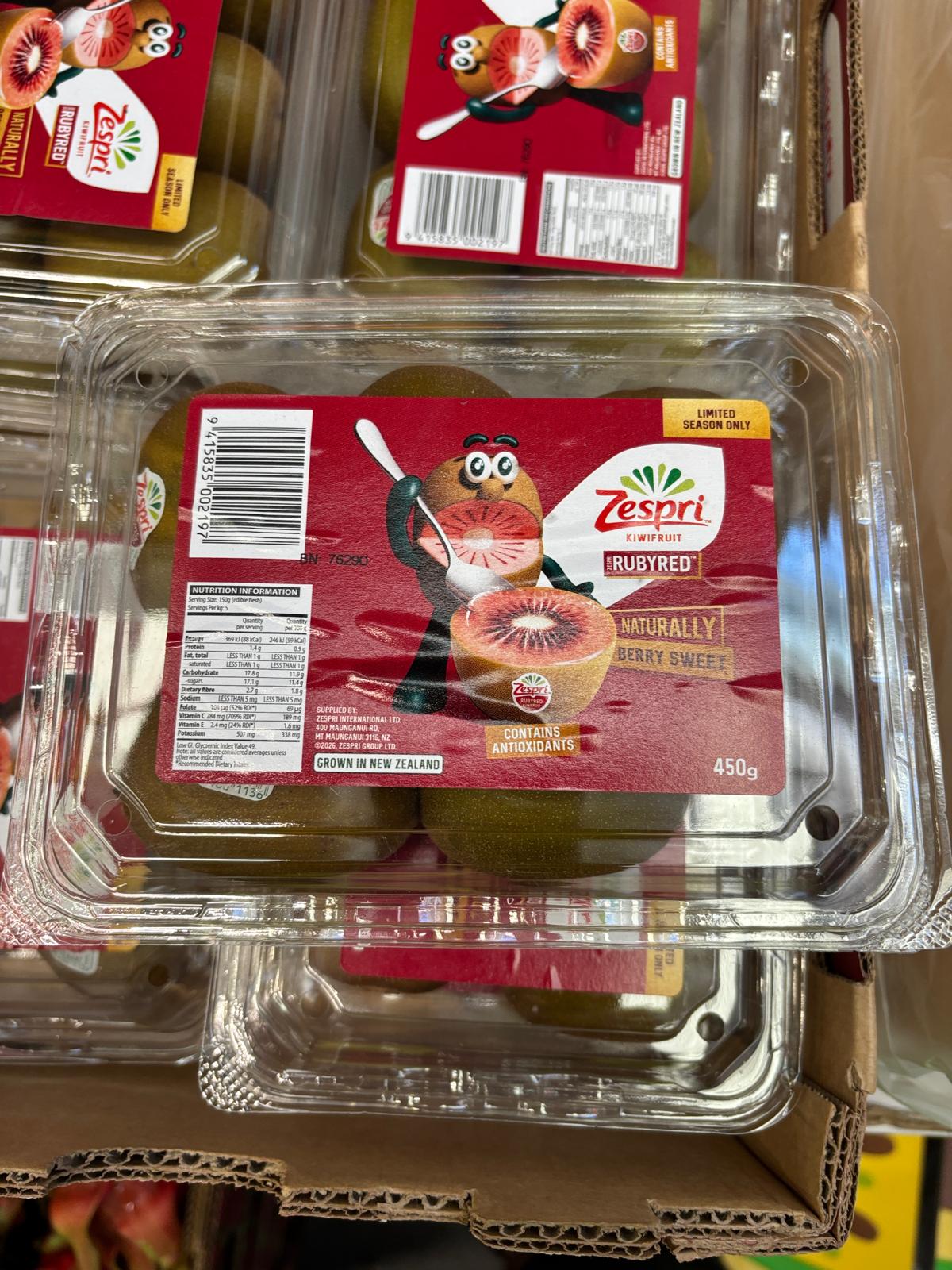 Kiwi - Red (New Zealand)