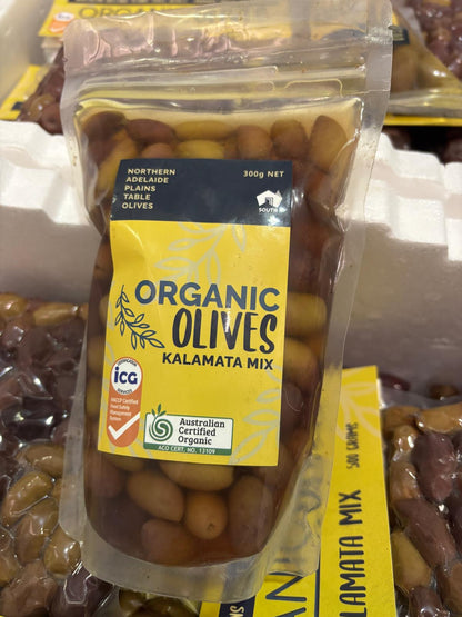 OLIVES - ORGANIC KALAMATA MIX