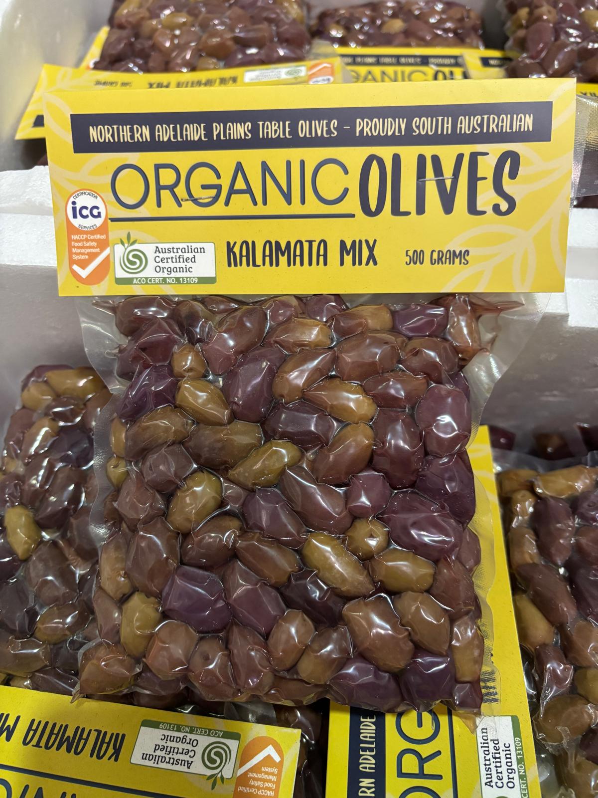 OLIVES - ORGANIC KALAMATA MIX