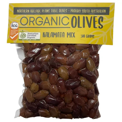 OLIVES - ORGANIC KALAMATA MIX